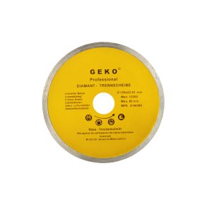 Continuous Rim Diamond Blade 125x8x22mm			