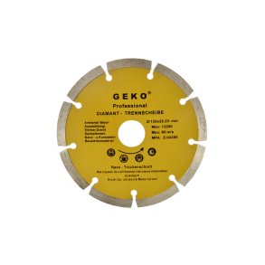Segmented Rim Diamond Blade 125x8x22mm			