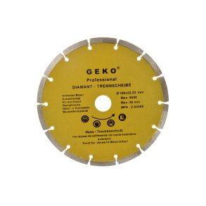 Segmented Rim Diamond Blade 180x8x22mm