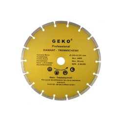Segmented Rim Diamond Blade 230x8x22mm