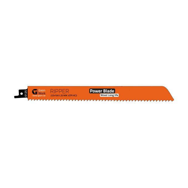 Tigerblade Ripper Wood 225 x 19 x 1,25 mm , 6 TPI 10 pcs