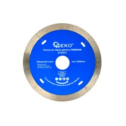 Micro Segmented Diamond Blade for Porcelain and Ceramic Tile 125x1,2x22,2x10mm			