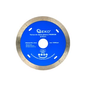 Micro Segmented Diamond Blade for Porcelain and Ceramic Tile 125x1,2x22,2x10mm			
