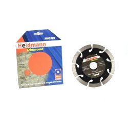 Heidmann Segmented Diamond Blade 125x22,2x10mm