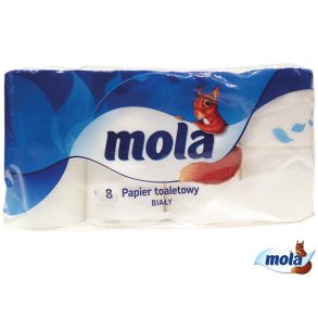 WC Papir Mola 8*10 Rolls