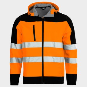 NOBEL 2.0 ORANGE High visibility softshell 