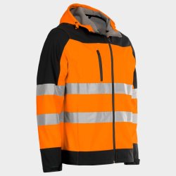 NOBEL 2.0 ORANGE High visibility softshell 