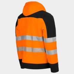 NOBEL 2.0 ORANGE High visibility softshell 