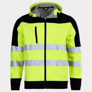 NOBEL 2.0 YELLOW High visibility softshell
