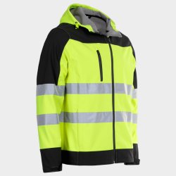 NOBEL 2.0 YELLOW High visibility softshell