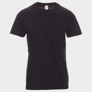 PAYPER PRINT BLACK T-shirt