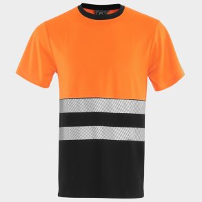 PRISMA HV ORANGE/BLACK High visibility t-shirt