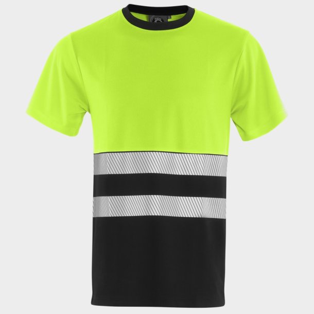 PRISMA HV YELLOW/BLACK High visibility t-shirt