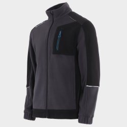 REVOLT FLEECE GREY/BLACK/PETROL