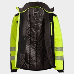REVOLT HV WINTER YELLOW Softshell jacket