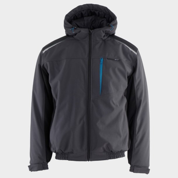 REVOLT SOFTSHELL WINTER GREY/BLACK